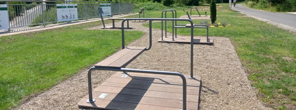 Instalație Outdoor Campus în Germania - exemplu 6