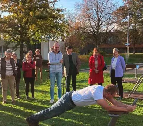 Instalație Outdoor Campus în Germania - exemplu 7