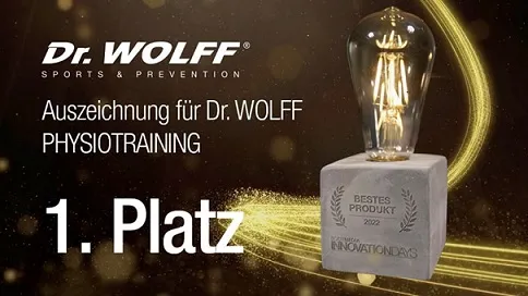 Premiul Innovation Day 2022 acordat Dr. Wolff Physiotraining